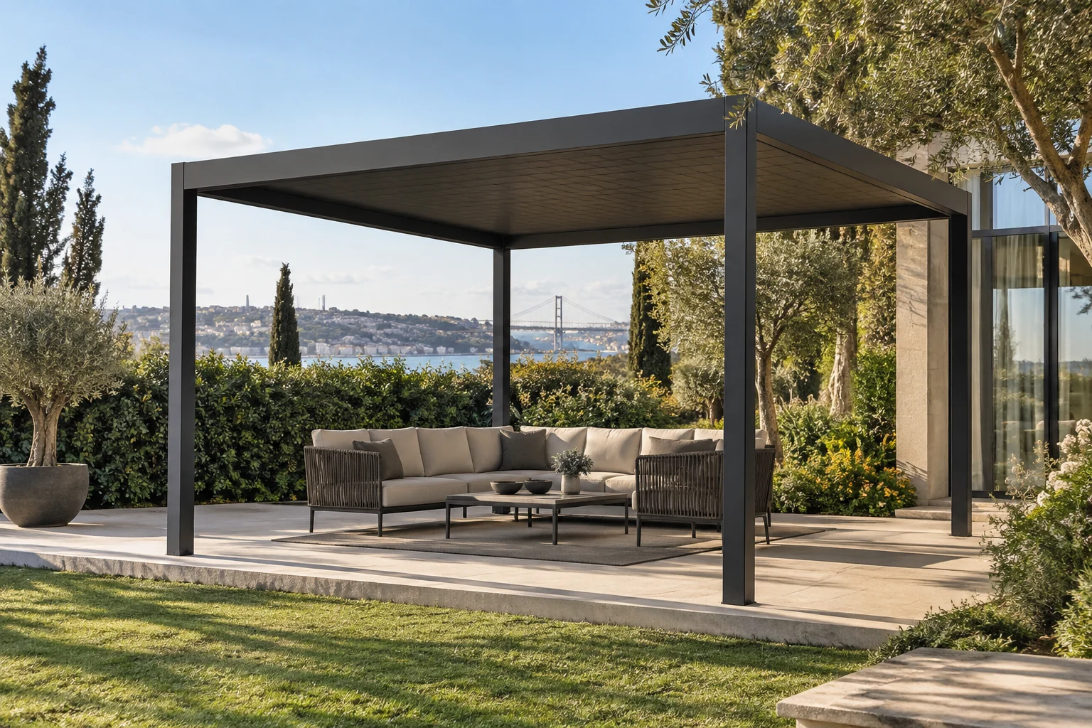 pergola tente örnek görselleştirmesi